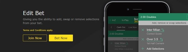 bet365 edit bet